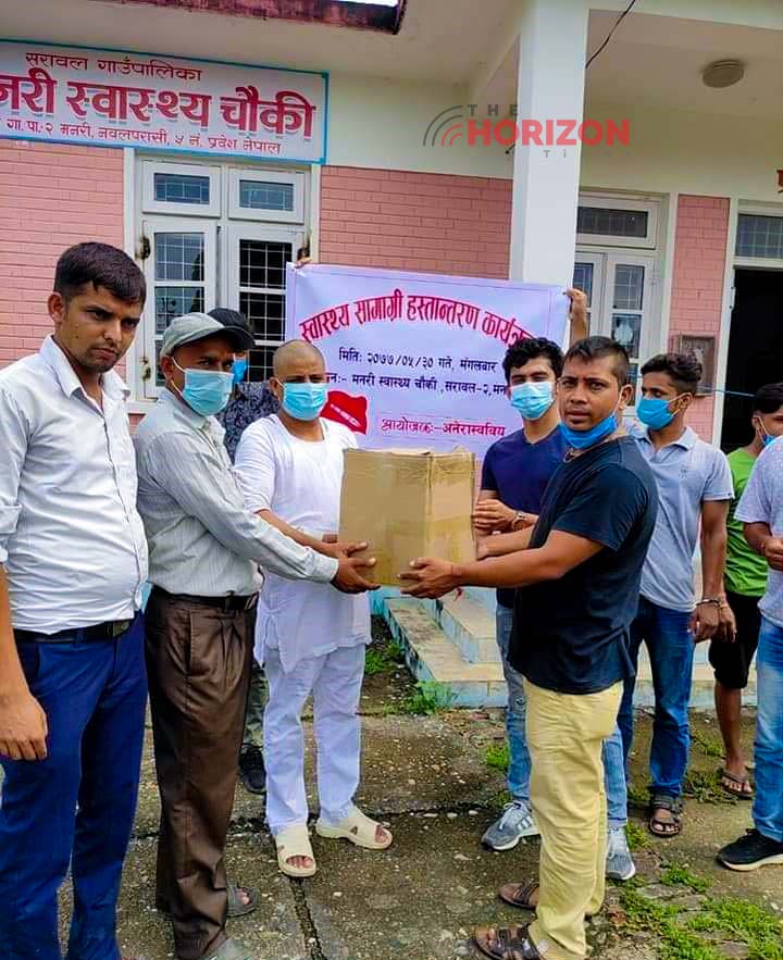 ANNISU Nawalparasi hands over health items