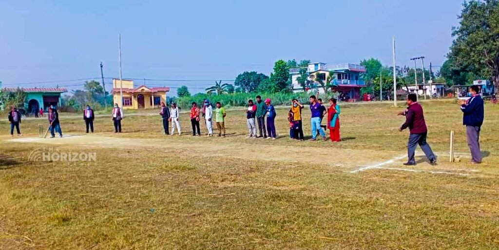 Ward level Siyari Cricket Cup Tournament starts in Siyari of Rupandehi