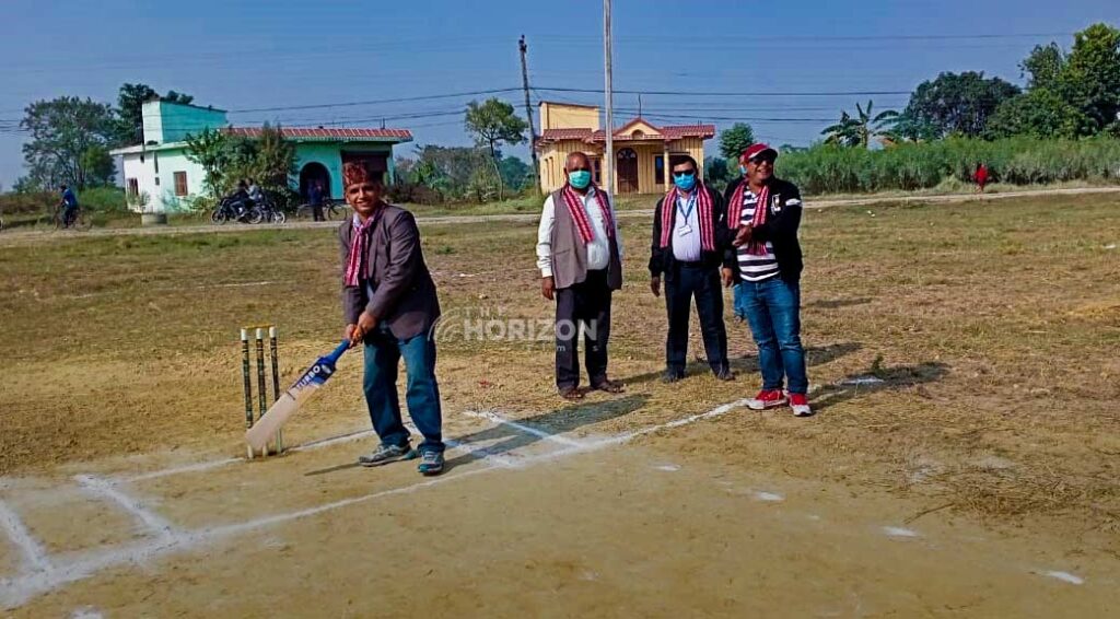 Ward level Siyari Cricket Cup Tournament starts in Siyari of Rupandehi, Nepal