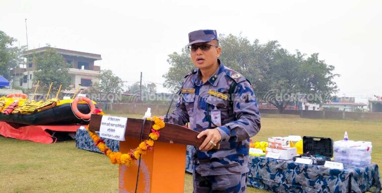 Armed Police manpower to search underwater