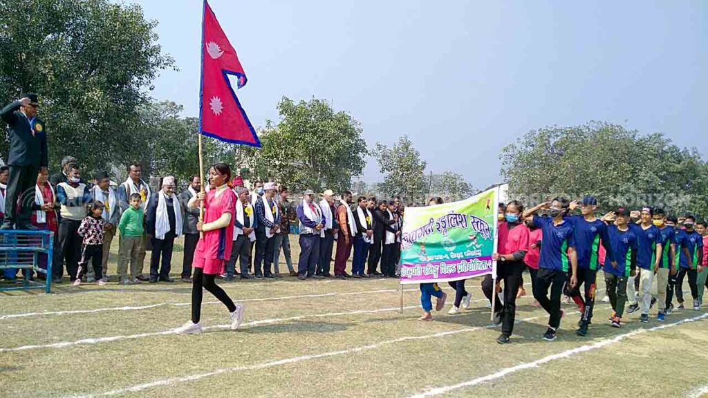 Sports festival in Chandrauta