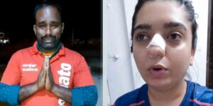 The woman accused of assaulting a Zomato delivery boy has left Bengaluru