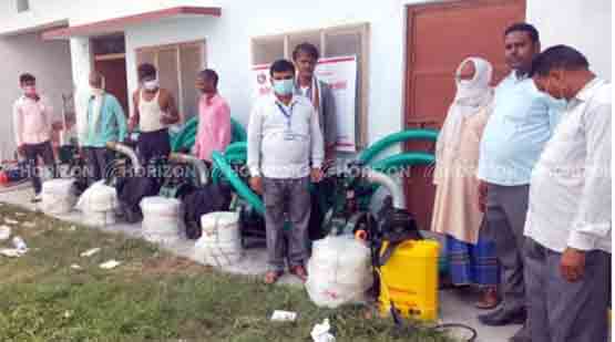 lohrauli agricultural materials distributed by province government Nepal 